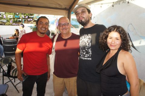 Geivanny Mendoza, Pepe Rojo, Iván G. Mora y Roxana Alvarado.