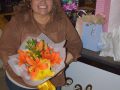 Mayté celebra con amigos