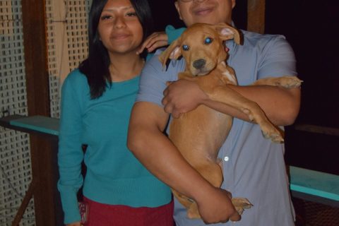 Samantha, Octavio y Toby.
