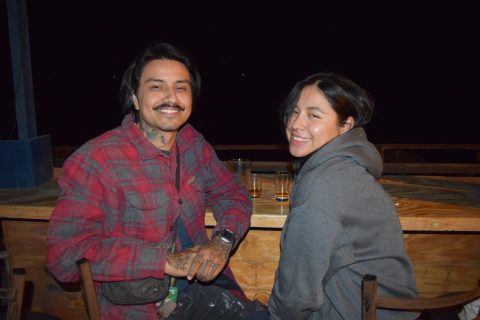 Omar Tapia y Yitziri Cruz.