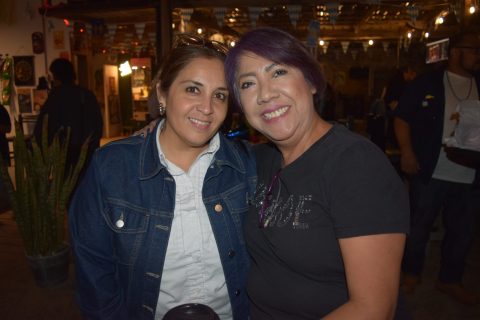 Marisela Camacho y Claudia Ulloa.