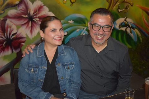 Laura Llerenas y David Pérez.