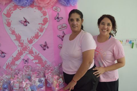 Roxana Migoni y Flor Castro.