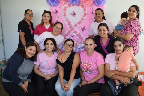 Educadoras del Cendi 37 recibieron la visita de Diana Betancourt.