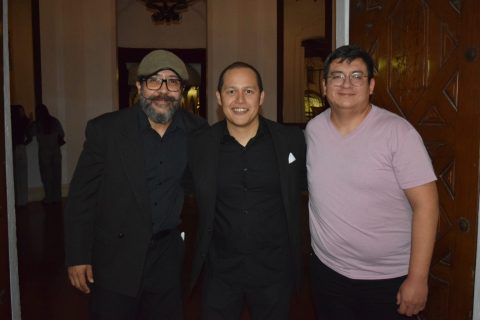 Yamil Almaguer, José Luis Rodríguez y Jesús Villalpando.