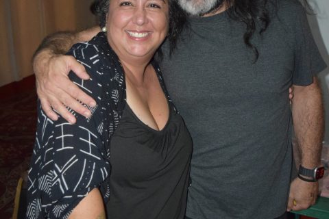 Esther Gámez y Jerry López.
