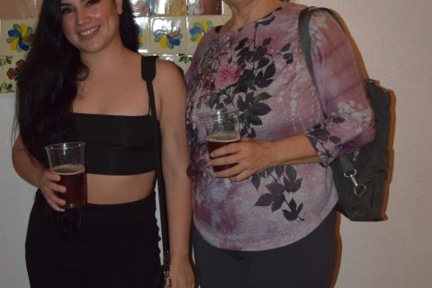 Mariana Orozco y Zaida Montoya.