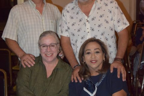 Derek Venezia Corral, Carlos Solares Sánchez, Olivia Corona Ortiz y Dinora Jiménez González.