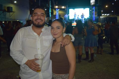 César Rodríguez y Mariana Lafarga.
