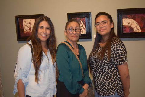 Anary Mascareño, Isairy Osorio y Guadalupe Ramos.