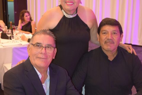 Patricia Centeno, Roberto Martínez y Agustín Hernández.
