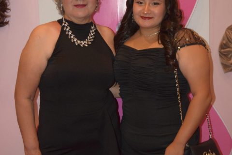 Rosa Olivas y Blanca Casillas.