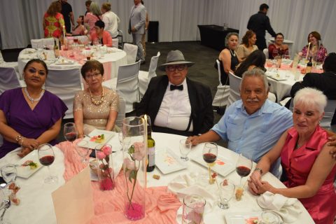 Margarita Bello, Beatriz Agundez, Víctor Lerma, Rubén Gutiérrez y Angelina Flores.