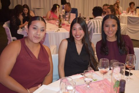 Rosalinda Saenz Sosa, Cristel Ramírez e Idalia Magaña.