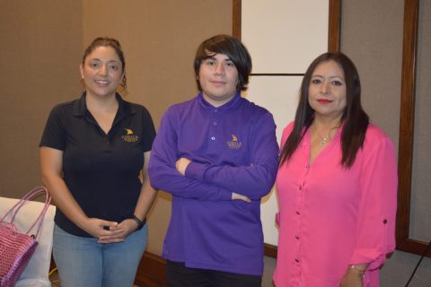 Olga Moreno, Francisco Jiménez “Paco El Panda” y Lupita Esquivel.