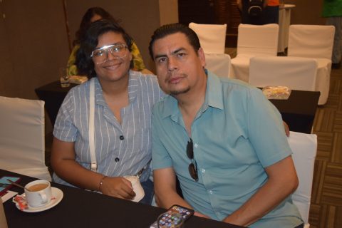 Cinthya Villa y Armando Montiel.
