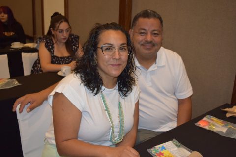 Claudia De la Torre y Jorge Méndez.