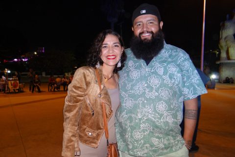 Cindy Murillo y Julio García.