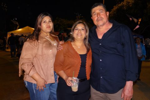 Arely Rodríguez, Mayra Rodríguez y Aldo Flores.