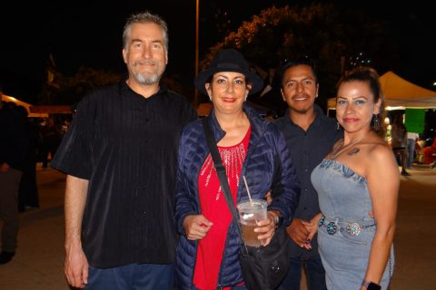 Rolando Sumuano, Judith Lara, Jonathan Pavel Cruz y Bárbara Echeverría.