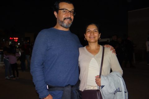 Alberto Barrera y Angélica Gutiérrez.
