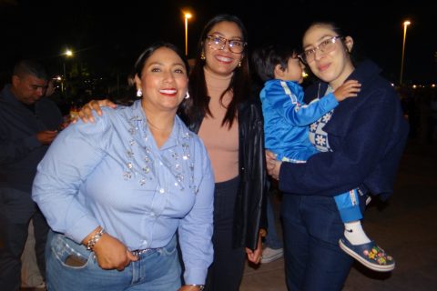 Claudia Martínez, Abigail Munguía, Kylian y Yoselin Chávez.