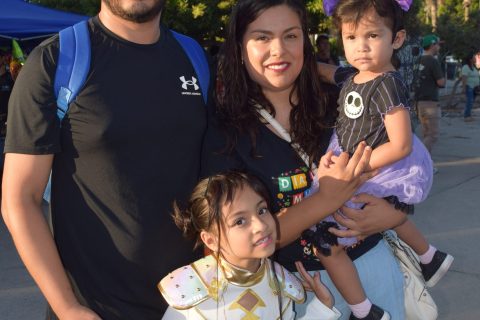 La familia Villavicencio Guillén disfrutó de la convivencia deportiva.