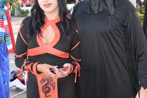 Ashley Guillins y Oscar Medina.