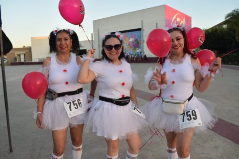 María Carranza, Viridiana Rodríguez y Ruby López.
