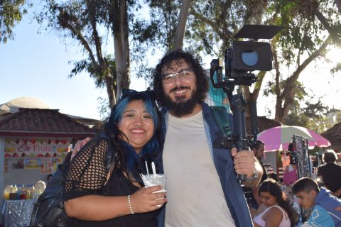 Karla Bautista y Kristian Ojeda.