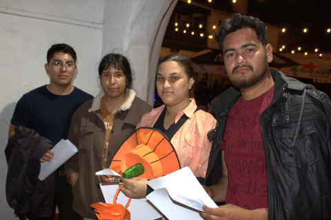 Jesús, Paula, Eloisa y Julián.
