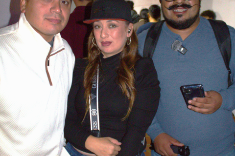 Manuel Trejo, Mariel y Omar.