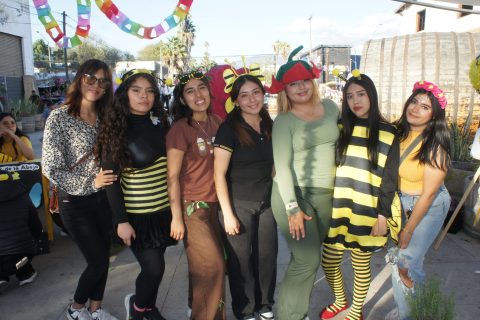 Edna, Eimy, Xochiquetzal, Amelia, Sophia, Kimberly y Anaith.