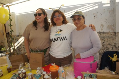 Angélica, Elizabeth y Martha.