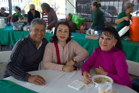 Francisco Palacios, Marta Jordán y Verónica Sosa.