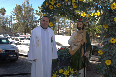 Celebran a San Judas Tadeo